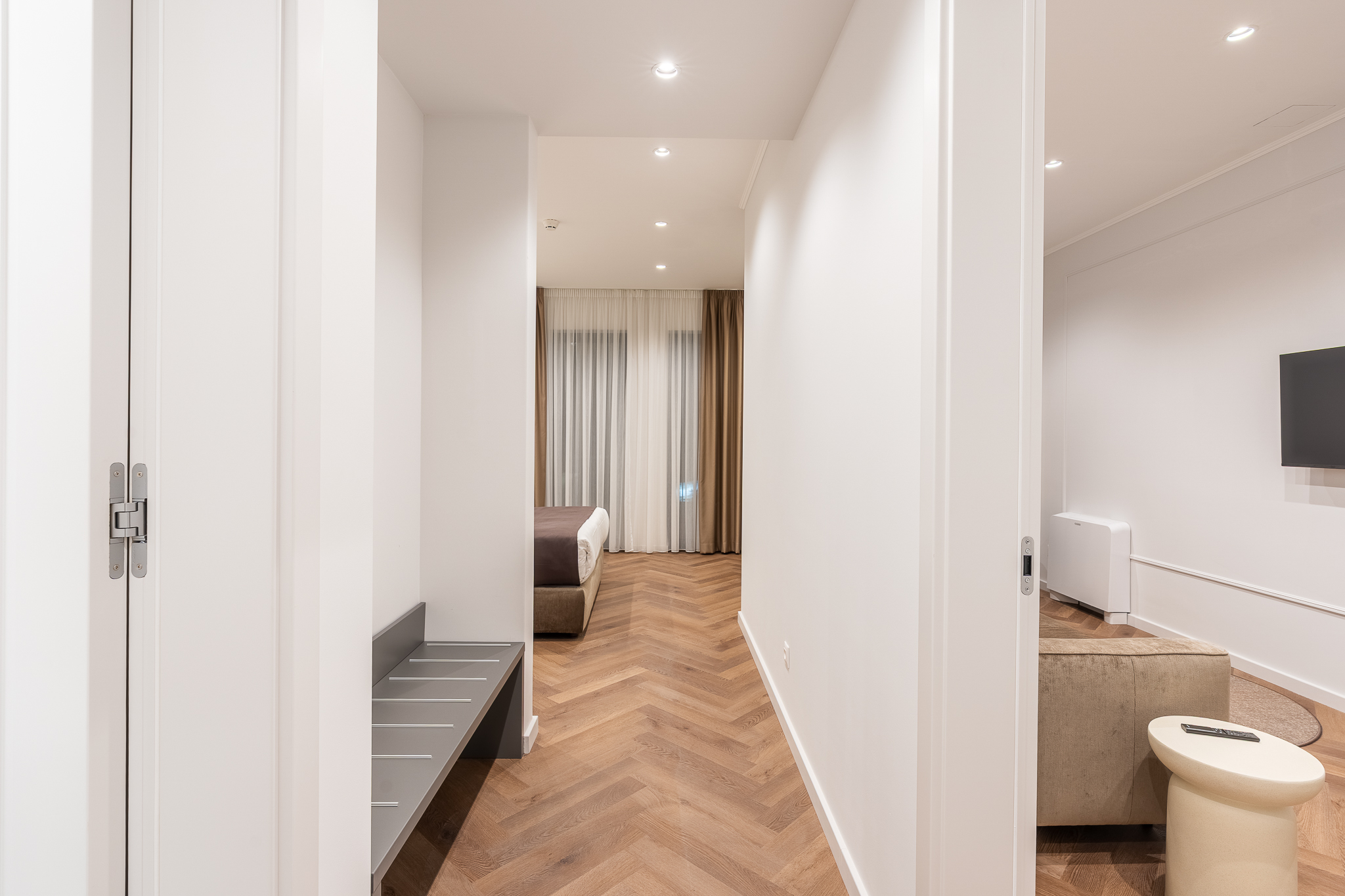 Hotel hallway